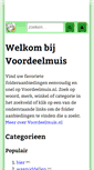 Mobile Screenshot of news.voordeelmuis.nl