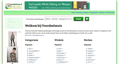 Desktop Screenshot of nl.voordeelmuis.nl