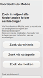 Mobile Screenshot of m.voordeelmuis.nl